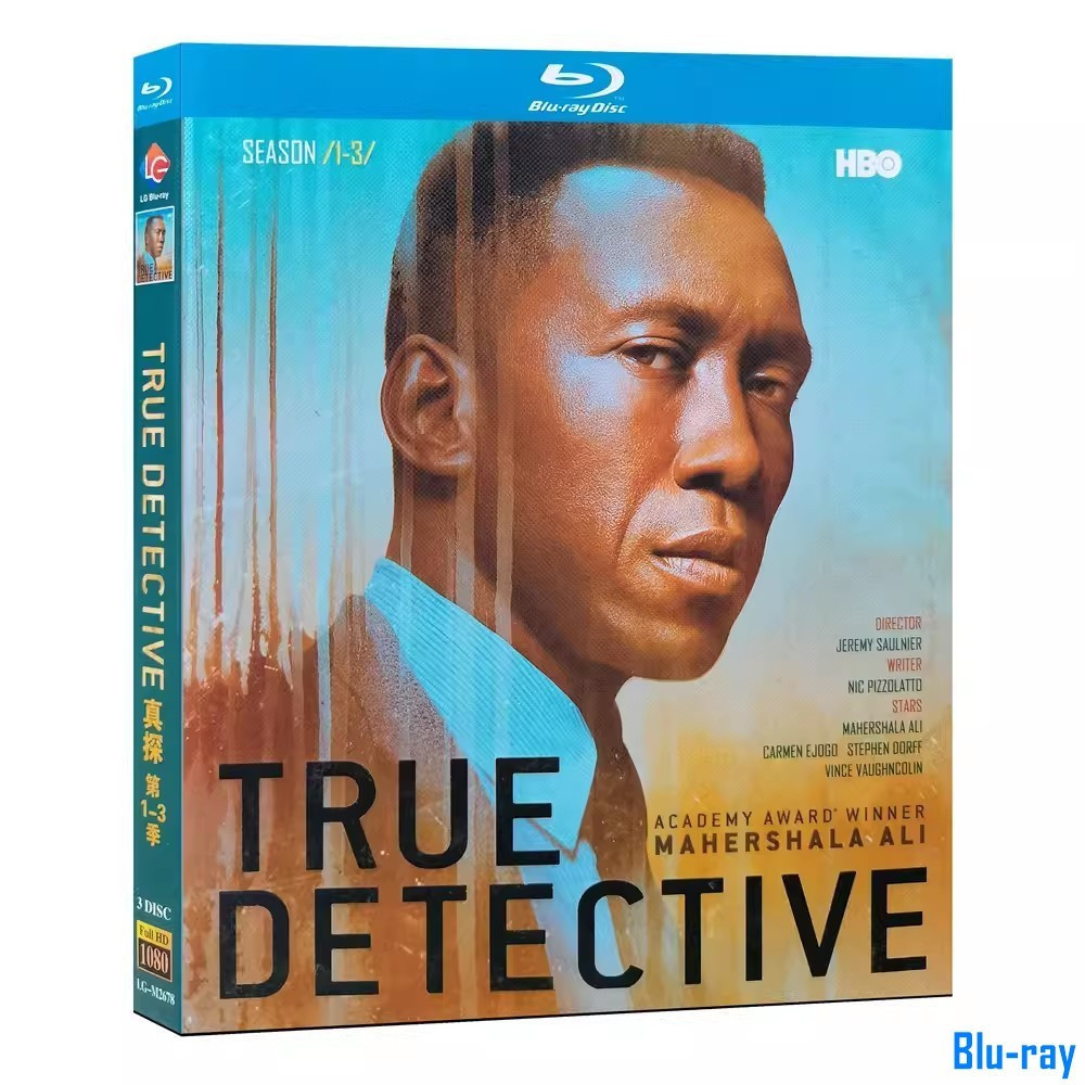 [BRAND NEW SEALED] American Drama True Detective Season 1-3 (2014-2019) 3-Disc Blu-ray Boxed