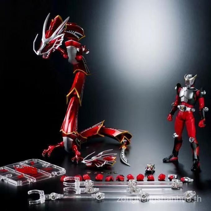KO Kamen Rider Dragon Rider SHF Ryuki Dragon Crimson Movable Model Figure Warriors Dragon Contract B