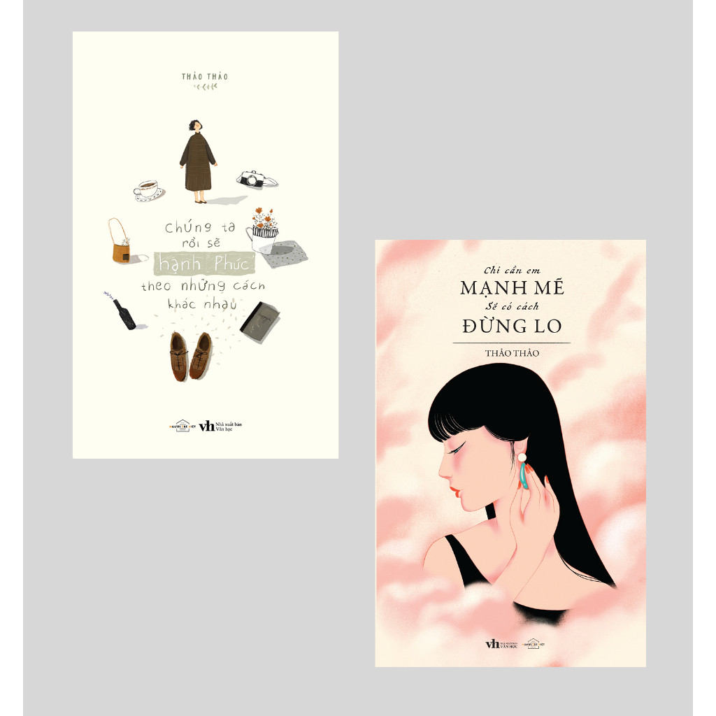 หนังสือ - แพ็ค 2 : We Will Be Happy, In Different Ways + ยาวเท่าที่คุณแข็งแรง จะเป็นแบบ ไม่ต้องกังวล