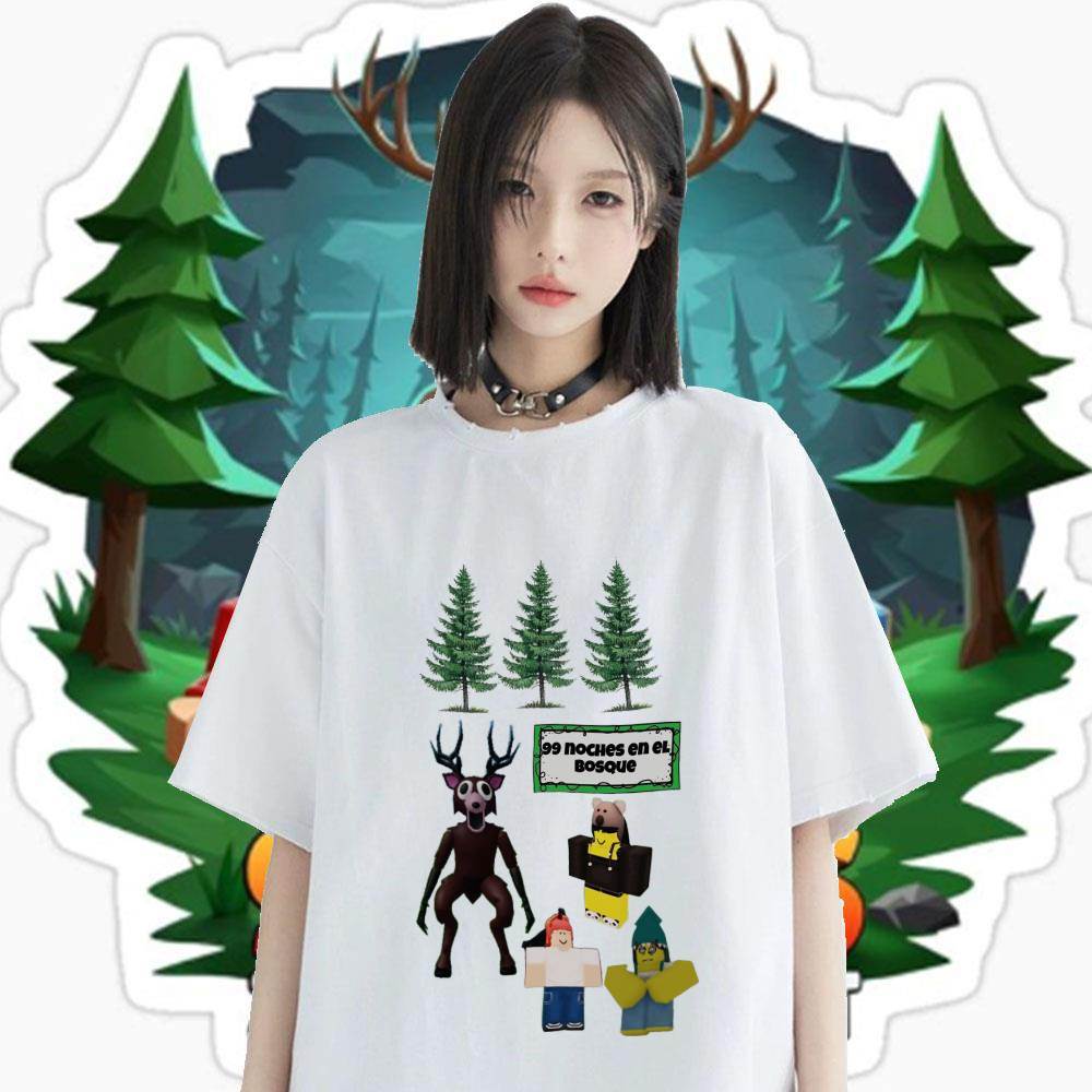 2026 The Deer 99 Nights in The Forest เสื้อยืดเกมลายดั้งเดิม