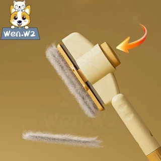 wen.W2 หวีเข็มขัดขนคุณภาพสูง สำหรับแมวสุนัข กำจัดขนร่วงขนหลุด ทำความสะอาดง่าย ไม่เจ็บผิวสัตว์