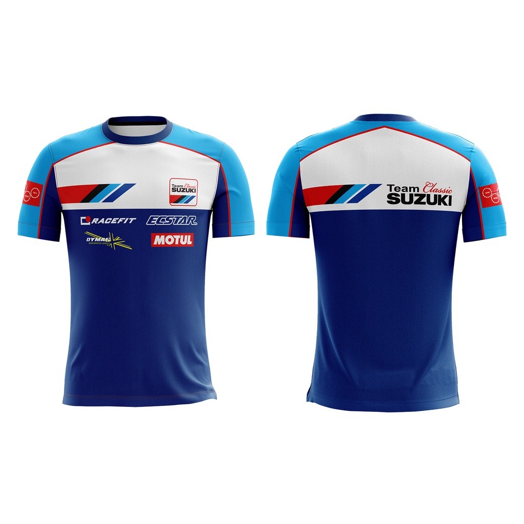 Suzuki Ecstar Team Bike Motogp Superbike Moto Gp เสื้อยืดใหม่