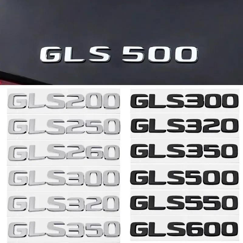 ABS ตัวอักษรรถสติกเกอร์หางสัญลักษณ์สําหรับ Mercedes Benz GLS200 GLS250 GLS260 GLS300 GLS320 GLS350 G