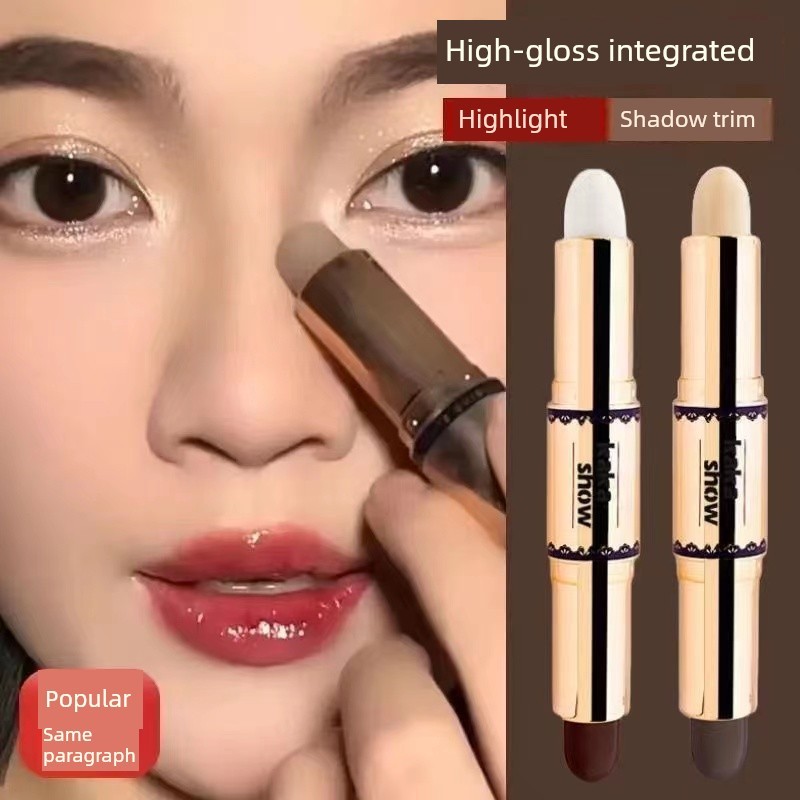 contour stick contour ไฮไลท์อเนกประสงค์ แบบบูรณาการ สดใสขึ้น โกหก ไหม