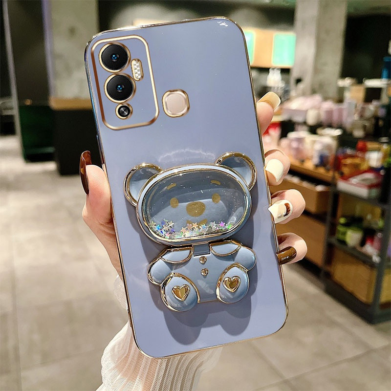 เคสโทรศัพท์ 6D infinix Hot 12 Play NFC Hot 12i X665B X665 X6817B X6816C X6816 X6816D ซิลิโคนนุ่มเคสโ