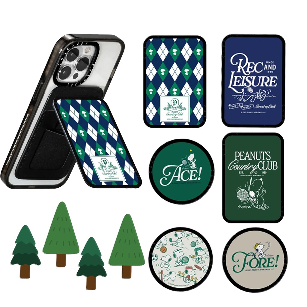 magsafe wallet wallet magsafe CASE Snoopy Snoopy Snoopy Golf ที่วางโทรศัพท์แบบแม่เหล็ก ที่ใส่การ์ด m