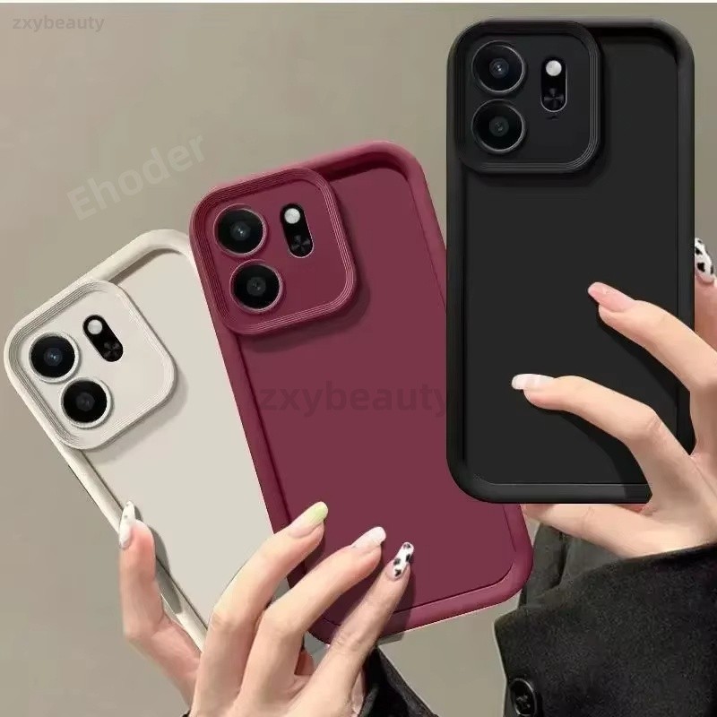 ปลอกสําหรับOPPO Reno 16 15 Pro Max 16F 15F 4G 5G 2026 กรณีซิลิโคนเหลวอ่อนสําหรับReno15 16Pro Reno16 15Pro 15ProMax Reno15Fป้องกันTPUกันกระแทกสีดํากรณี