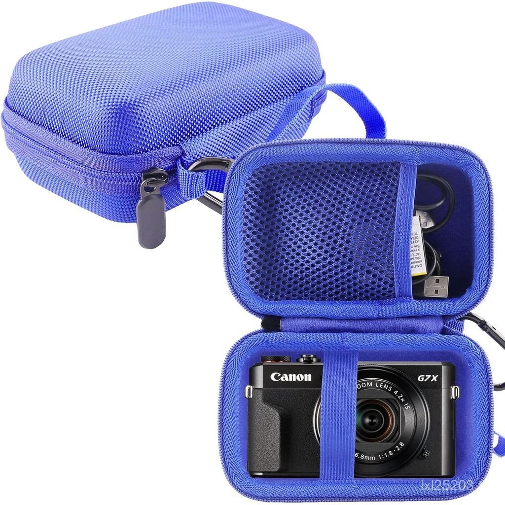 WERJIA Hard Carrying Case for Canon PowerShot G7X Mark III/G7X Mark II/G7 X Digital Camera,Fits USB 