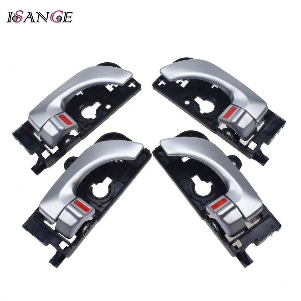 ISANCE ภายในมือจับประตูด้านหน้าด้านหลังซ้ายขวา LH RH สําหรับ Hyundai Sonata 2006 2007 2008 # 826103เค020 826203เค020 826203เค020
