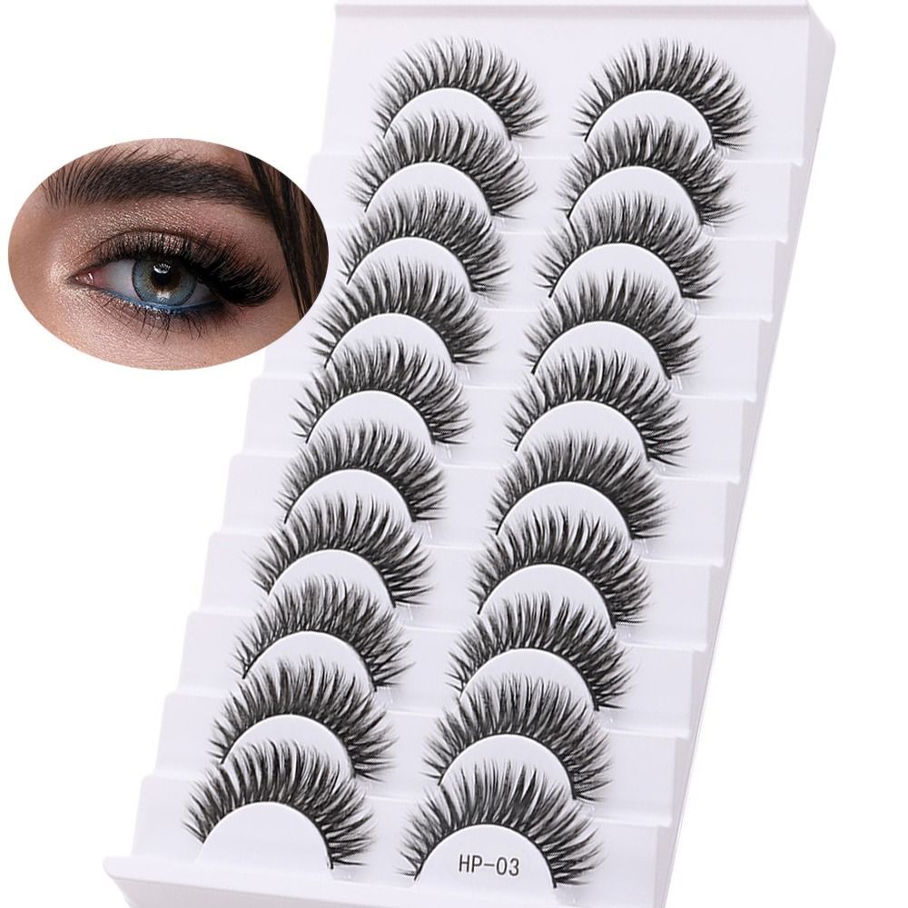 LDVG ขนตาปลอม, Full Strip Dramatic Faux Mink Lash, แฟชั่นผู้หญิง Cruelty-free Handmade Natrual ยาวขนตาปลอม Extension ราคา ถูกที่สุด ดีลบีเคเค แกลเลอรีภาพที่ 6