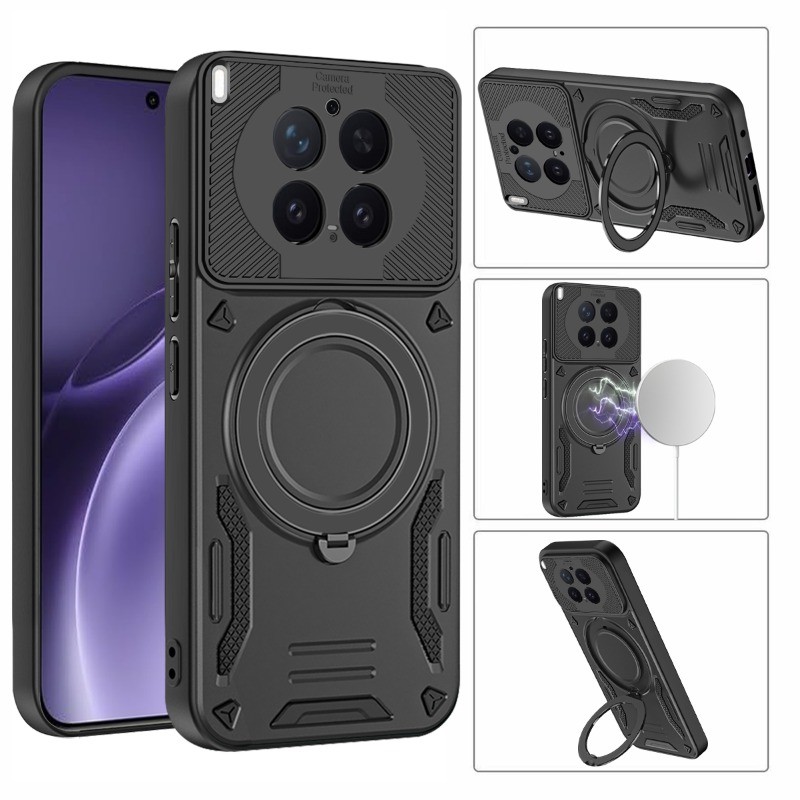 360 องศาหมุนแม่เหล็ก Bracket เคสโทรศัพท์เหมาะสําหรับ VIVO X300 Pro V60 V50 Lite Y300i Y39 Y29S Y04 T