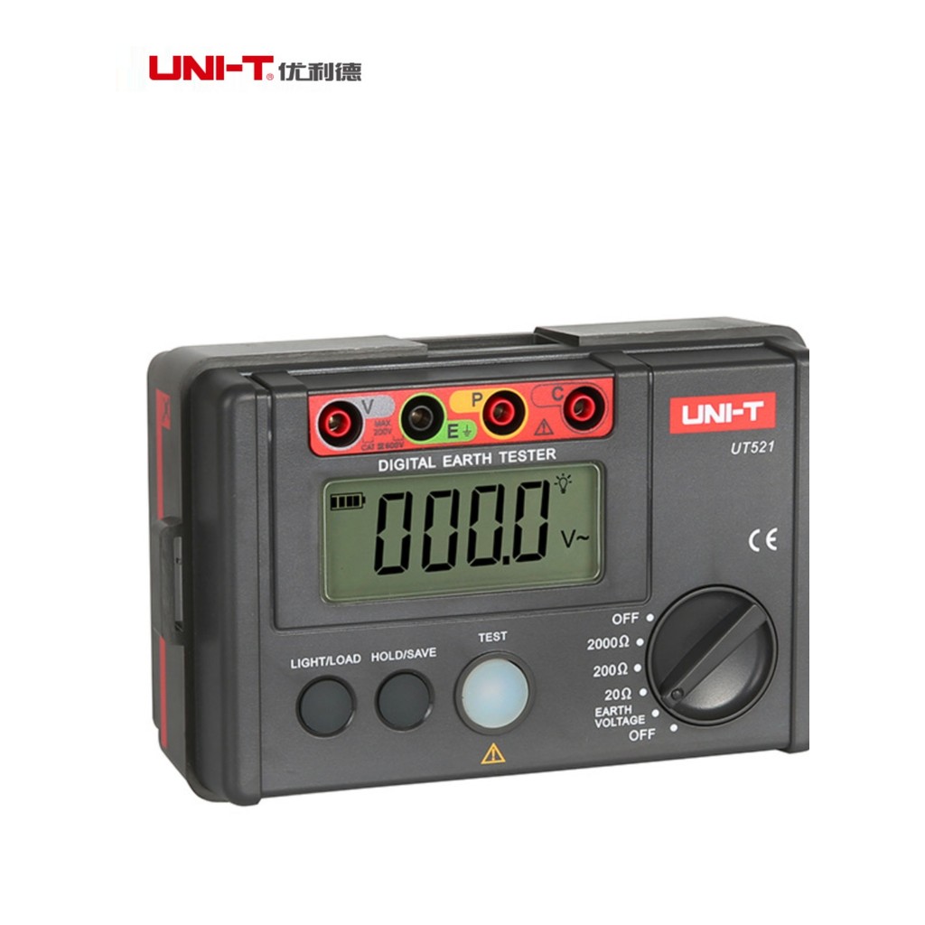 [คลังสินค้าพร้อม] Unid UT521/UT522 เครื่องทดสอบความต้านทานสายดินดิจิตอลความแม่นยําสูงเครื่องเขย่าดิจ