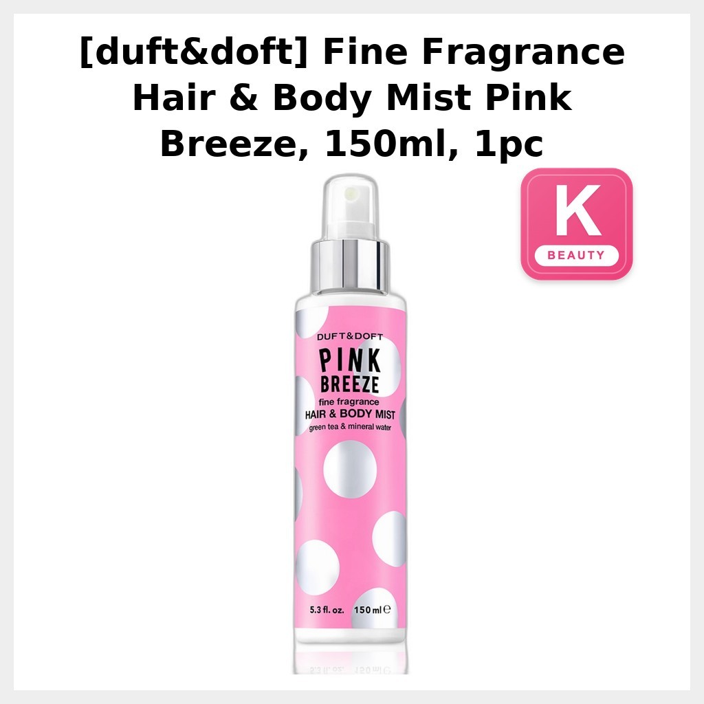 [duft&doft] Fine Fragrance Hair & Body Mist Pink Breeze, 150ml, 1 ชิ้น / Korean Hair Mist / Feminine Scent by kglowbox