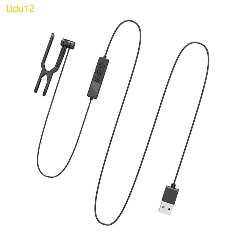 Lidu12 Auto Clickers Quiet Clickers USB Simulators Physical Tapper สําหรับเกม Assistance Task สําหรั