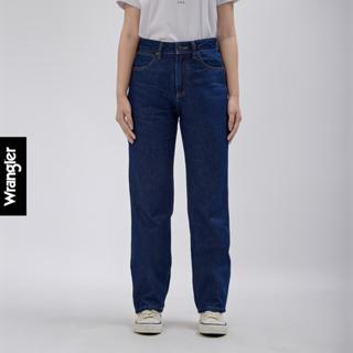 WRANGLER กางเกงยีนส์ผู้หญิง เอวกลาง ทรงตรง รุ่น WR F525WSUNF…
