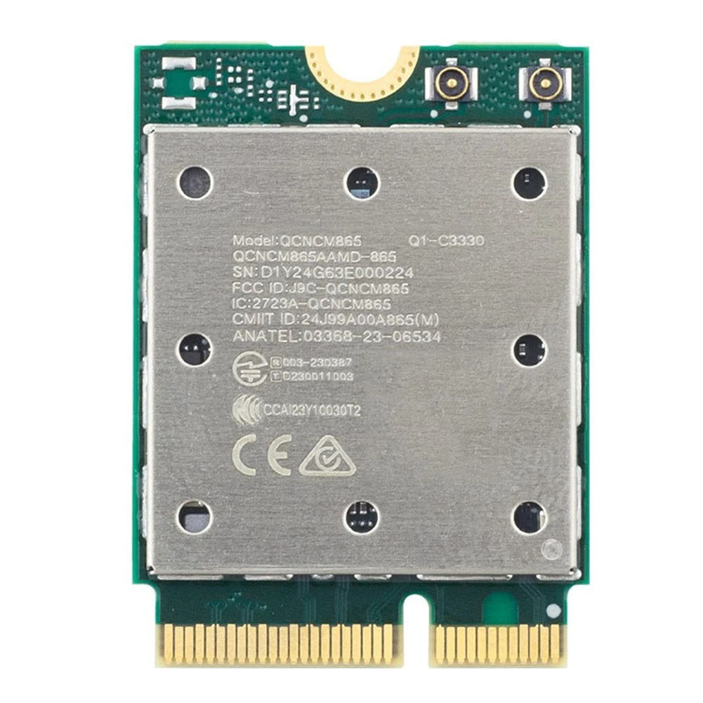 WiFi 7 QCNCM865 M.2 NGFF 2230 2.4/5/6 GHz อะแดปเตอร์เครือข่ายไร้สาย BT 5.3 สําหรับพีซี