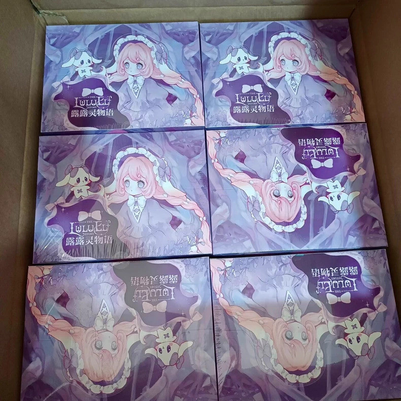 ของแท้พร้อมสต็อกยี่ห้อใหม่ Lululing Story BJD Action Figure Series Mystery Box ทั้งกล่องบริการกล่องรูปอินเทรนด์ Play Collection