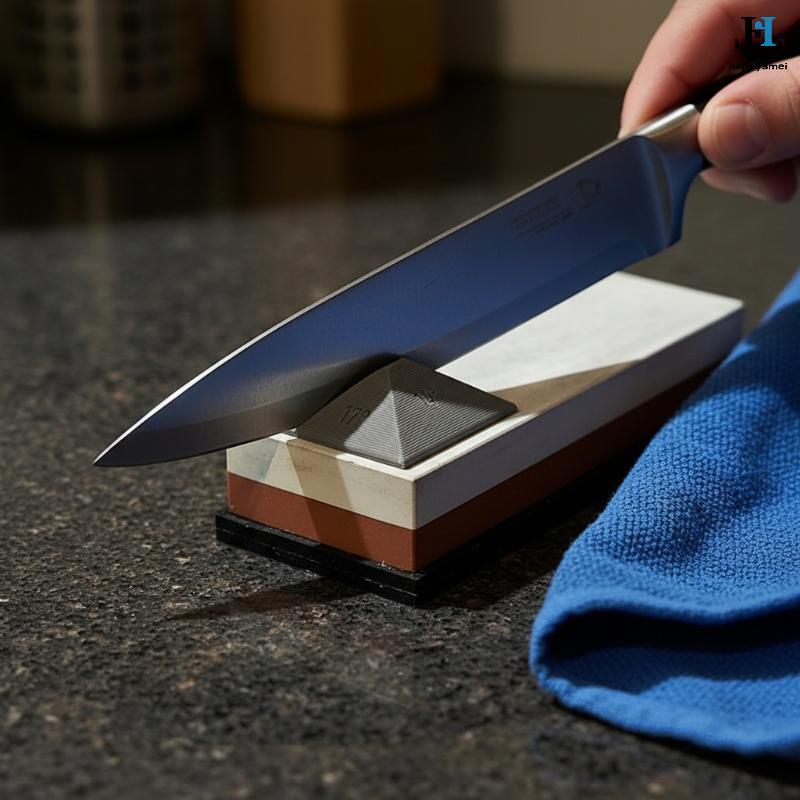 [GA] Sharpening Stone Guide Rail Multi-Angle 7-Zone Adjustable Non-Slip Grinding Aid for Home Improv