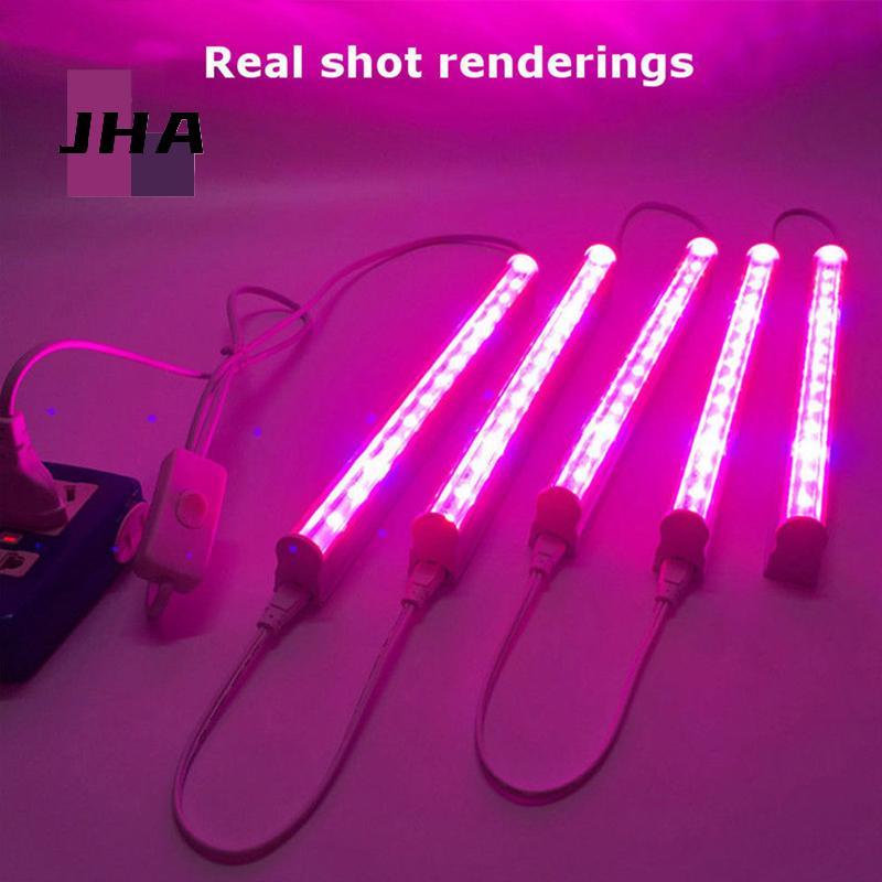 [JHA] T4 T5 T8 หลอดเชื่อมต่อสายเคเบิลปลั๊กสายไฟสําหรับหลอดไฟเรืองแสง LED Grow Light Bar
 ใหม่ ใหม่