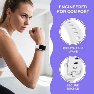 สายยางอ่อนกีฬาสำหรับ for Smartwatch Huawei Band 11 / 11 Pro ปรับได้สายรัดข้อมือซิลิโคนสำหรับ for Huawei Band 11