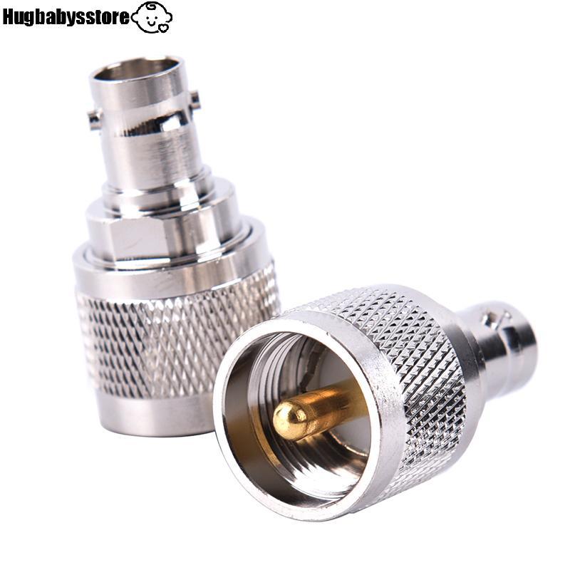 [Hugbabys-t] PL259 UHF PLUG MAN TO BNC SOCKET อะแดปเตอร์ RF หญิง