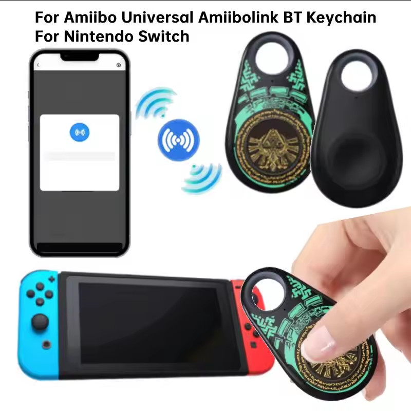 สําหรับ Amiibo Universal Amiibolink พวงกุญแจบลูทูธ Infinitely Generators ข้อมูลเกมไม่มี Ban Data การ์ดเชื่อมต่อสวิตช์ล่าสุด