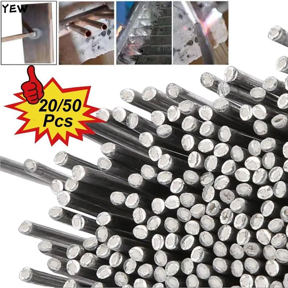 YEW ลวดเชื่อมอลูมิเนียม, ลวดเชื่อม 33 ซม. 1.6/2.0 มม., แท่งเติมลวดเชื่อม Easy Melt อุณหภูมิต่ํา