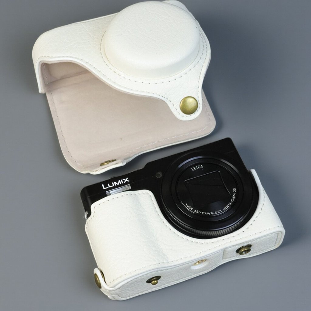 เหมาะสําหรับ Panasonic Panasonic zs99 กระเป๋ากล้อง tz99 เคสซิลิโคน ZS99 Retro เคสหนังป้องกันกระเป๋าเ