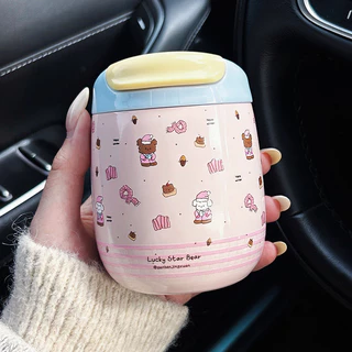 280ml แก้วสแตนเลส 316 มินิ เก็บอุณหภูมิ กันรั่ว น่ารัก พกพาสะดวก เหมาะน้ำ/กาแฟ/นม