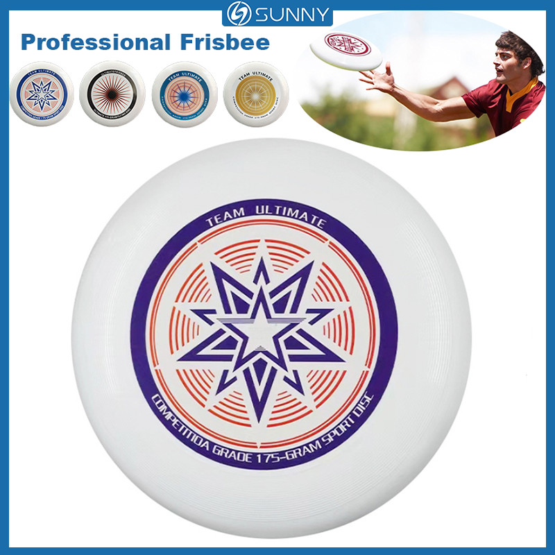 SunnyFit Professional Frisbee 175g สปอร์ตดิสก์สำหรับการเล่นและฝึกฝนทั้งผู้ใหญ่และเด็ก มีมาตรฐานในการแข่งขัน