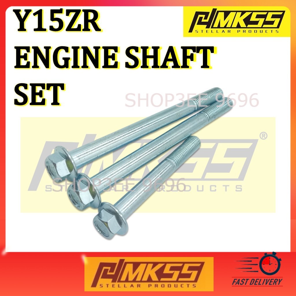 Yamaha Y15ZR Y15 ZR Y15Z YSUKU เครื่องยนต์เพลา Bolt Comp ชุด Assy Batang Sab Sub Engin Enjin Ysuku Y