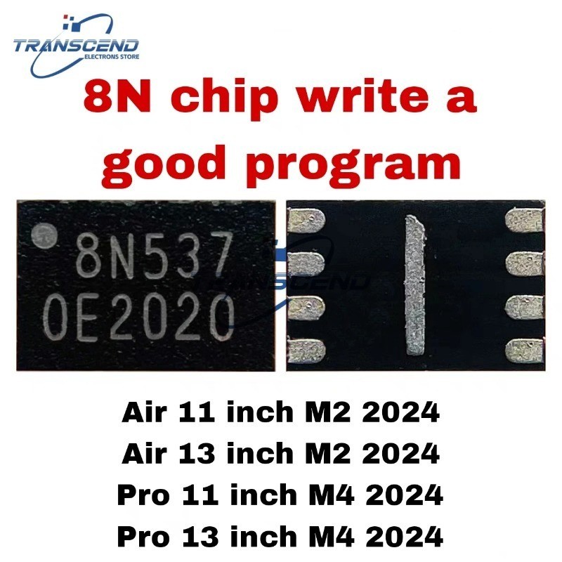 สําหรับ 2024 Air PRO 11 PRO 13 Air11 A2902 A2898 PRO11 A2925 A2836 M2 M4 8N U4070 U3980 ชาร์จ IC 8n 