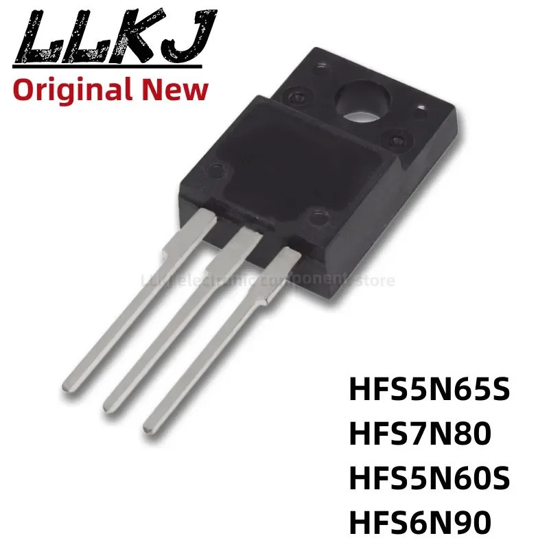 5 ชิ้น HFS5N65S HFS7N80 HFS5N60S HFS6N90 TO-220F ทรานซิสเตอร์เอฟเฟกต์ภาคสนาม
