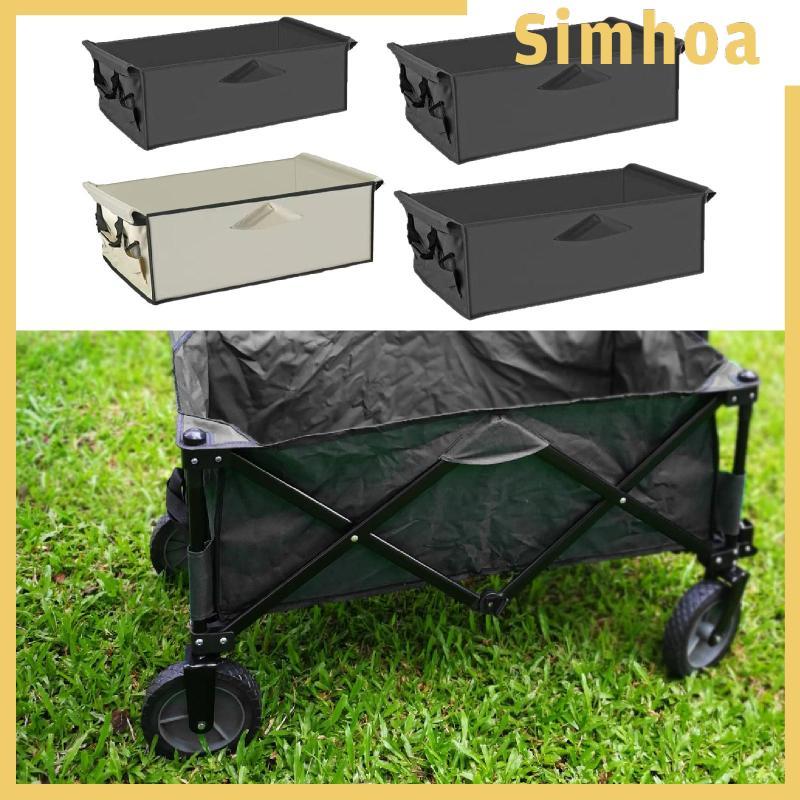 [SIMHOA] Wagon Liner ยูทิลิตี้พับได้ Wagon Liner Camping Cart Liner รถเข็นรถเข็น Liner ผ้า Oxford กร