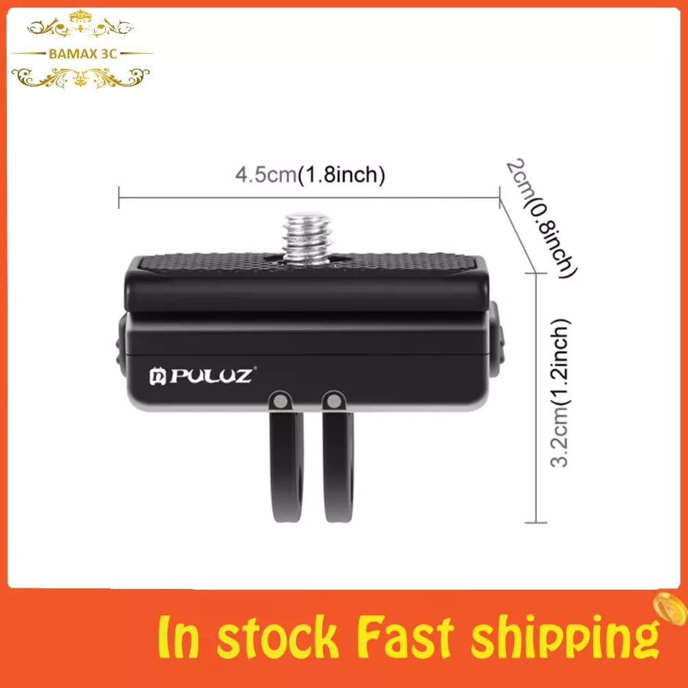 PULUZ PU965B Magnetic Quick Release Mount สำหรับ Insta360 Ace / Ace Pro