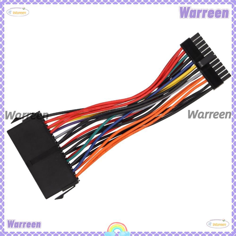 WARREEN 24 Pin To Mini 24 Pin Cable, Simple Operation ATX Power Supply Cable, 14 ซม.ความยาว 24 Pin P