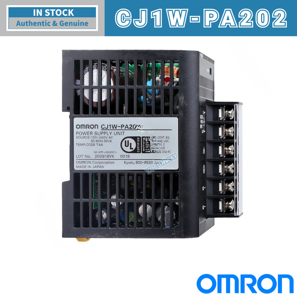 ใหม่ของแท้เรา OMRON CJ-series PLC Power Supply Unit CJ1W-PA202-PA205R-PA205C-PD025-PD022-TER01-CLK23
