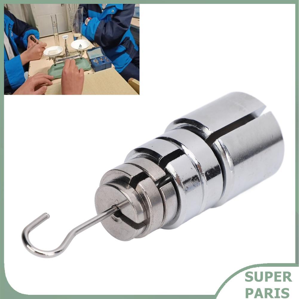 superparis Laboratory Slot Mass Set 200gx1 50gx2 20gx2 10gx1รวม 350g เหล็กชุบโครเมียม ตุ้มน้ำหนักแบบ