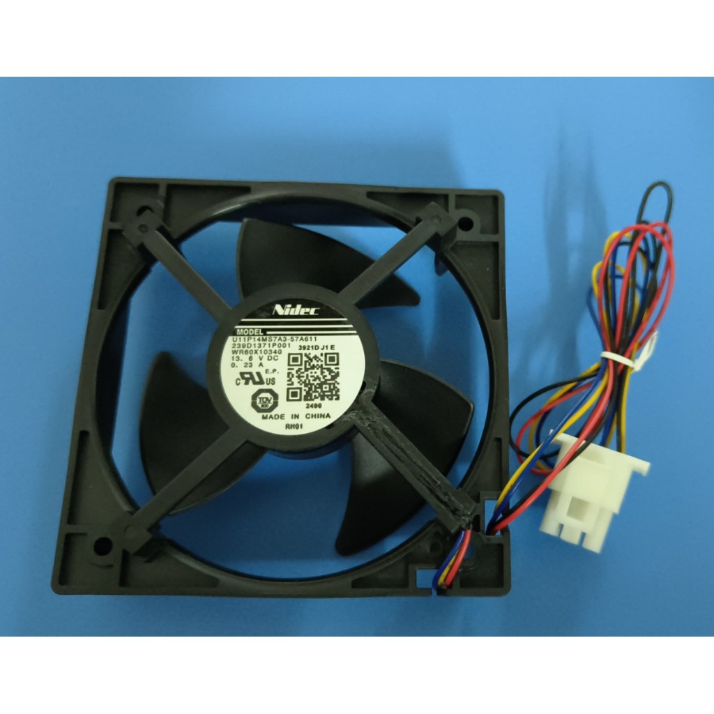 [อุปกรณ์เสริมระบายความร้อนคอมพิวเตอร์] U11P14MS7A3-57A611 พัดลมระเหย WR60X10340 พัดลมตู้เย็น 13.6 v0