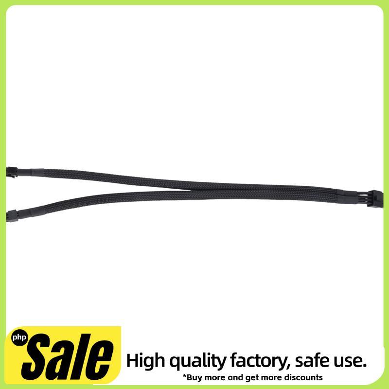 Dual Mini 6 Pin ถึง 8 Pin PCI Express การ์ดอะแดปเตอร์ไฟ Sleeved สําหรับ Pro Tower/Power G5 15 นิ้ว