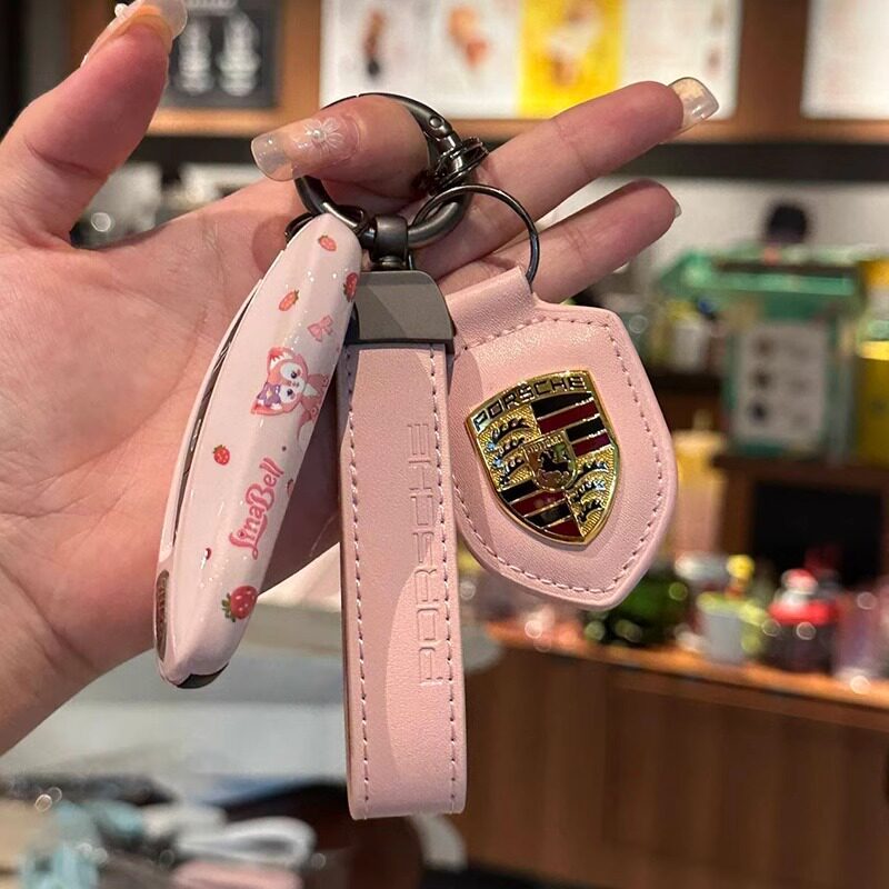 เหมาะสําหรับ Porsche macan Paramela 718 Calienone 911 รถ Taycan Taycan Belle Key Shell