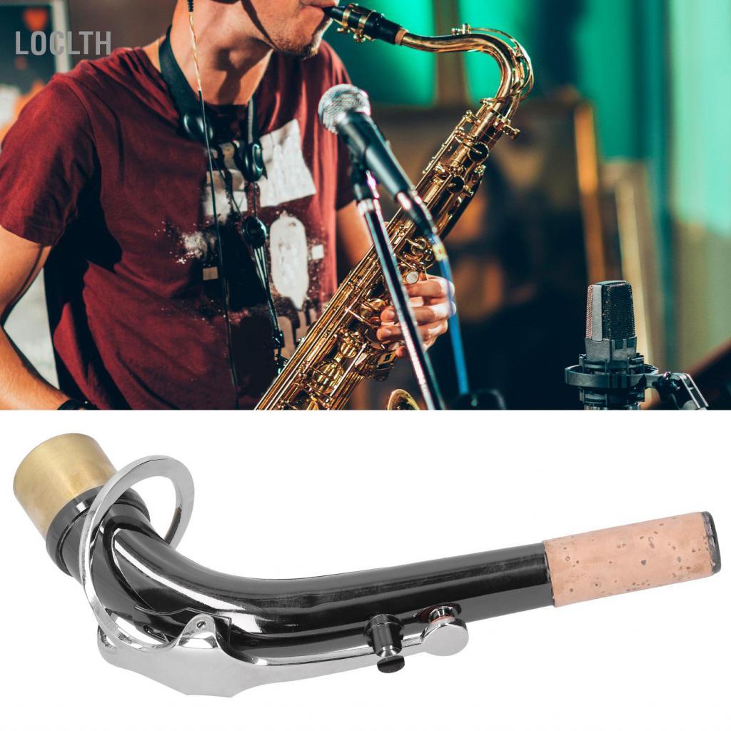 Loclth Loclth Alto แซ็กโซโฟน Elbow Bend คอหลอดเครื่องดนตรีอุปกรณ์เสริม B75 18X2 8 ซม.