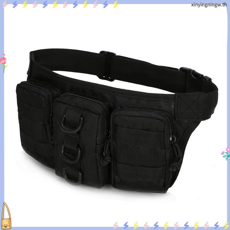 MENSPE Menspe กีฬาผู้ชายs กระเป๋าคาดเอว Unisex Cross Body Bag กระเป๋าวิ่งแบบปรับได้