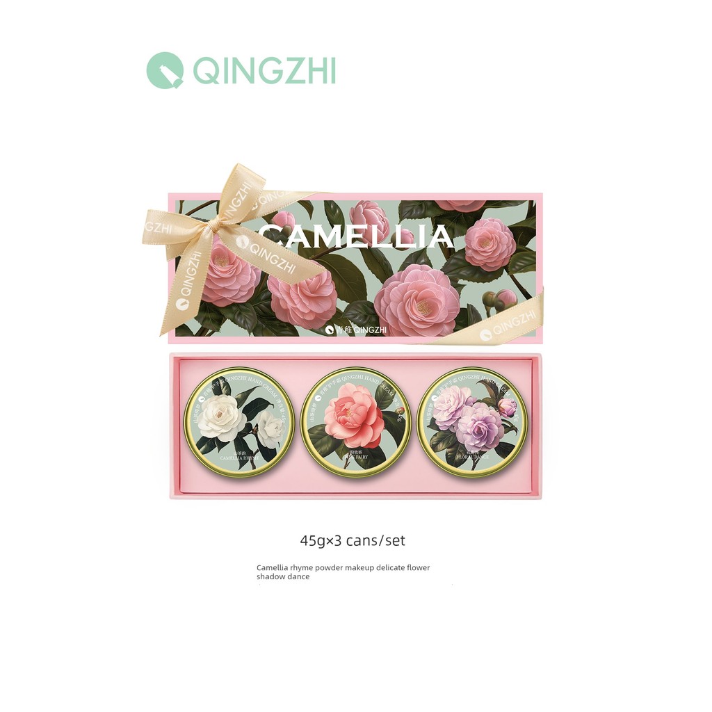 ครีมทามือ handcream Qingzhi Hand Cream qingzhi Camellia Dream โรแมนติก Camellia Hand Cream ของขวัญแต