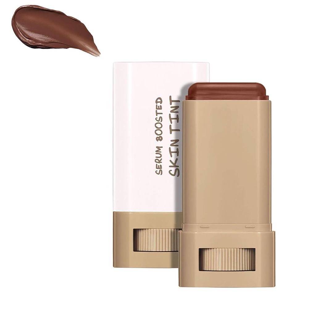 Skin Tint Stick, Serum Boosted Skin Tint Balm,Serum Boosted Skin Tint Balm, Foundation Stick, Moistu