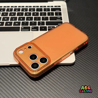 เหมาะสำหรับ IPhone 16 15 17 12 11 14 13 Pro Max 15 Plus เคสโทรศัพท์แบบบางโปร่งใสสีทึบป้องกันการตกทั้งหมด