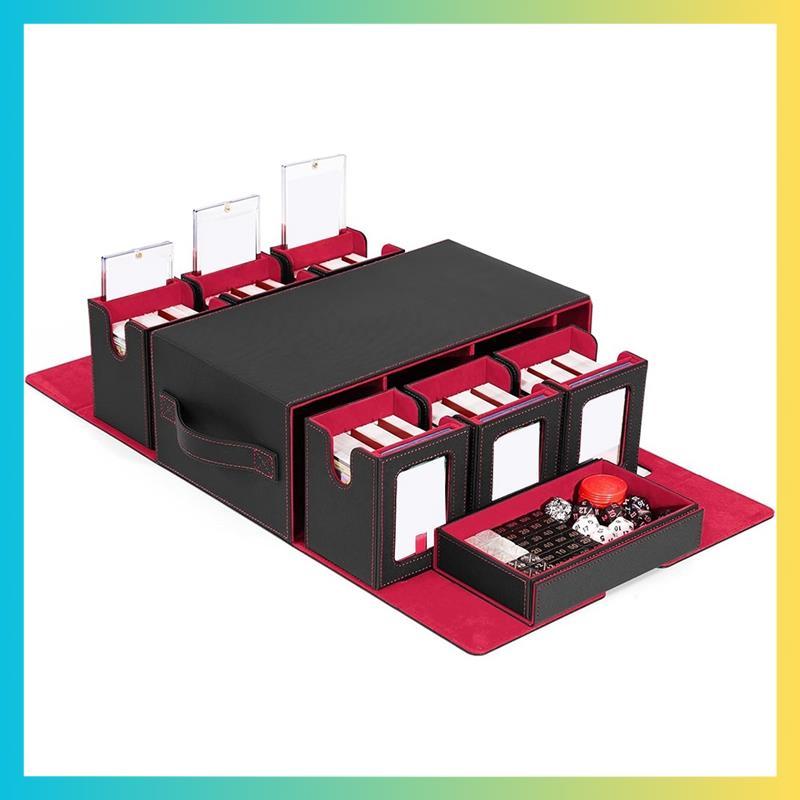 Card Deck Case 6-Deck Card Case พร้อมถาดสําหรับเกม Sports Cardrumstick.th