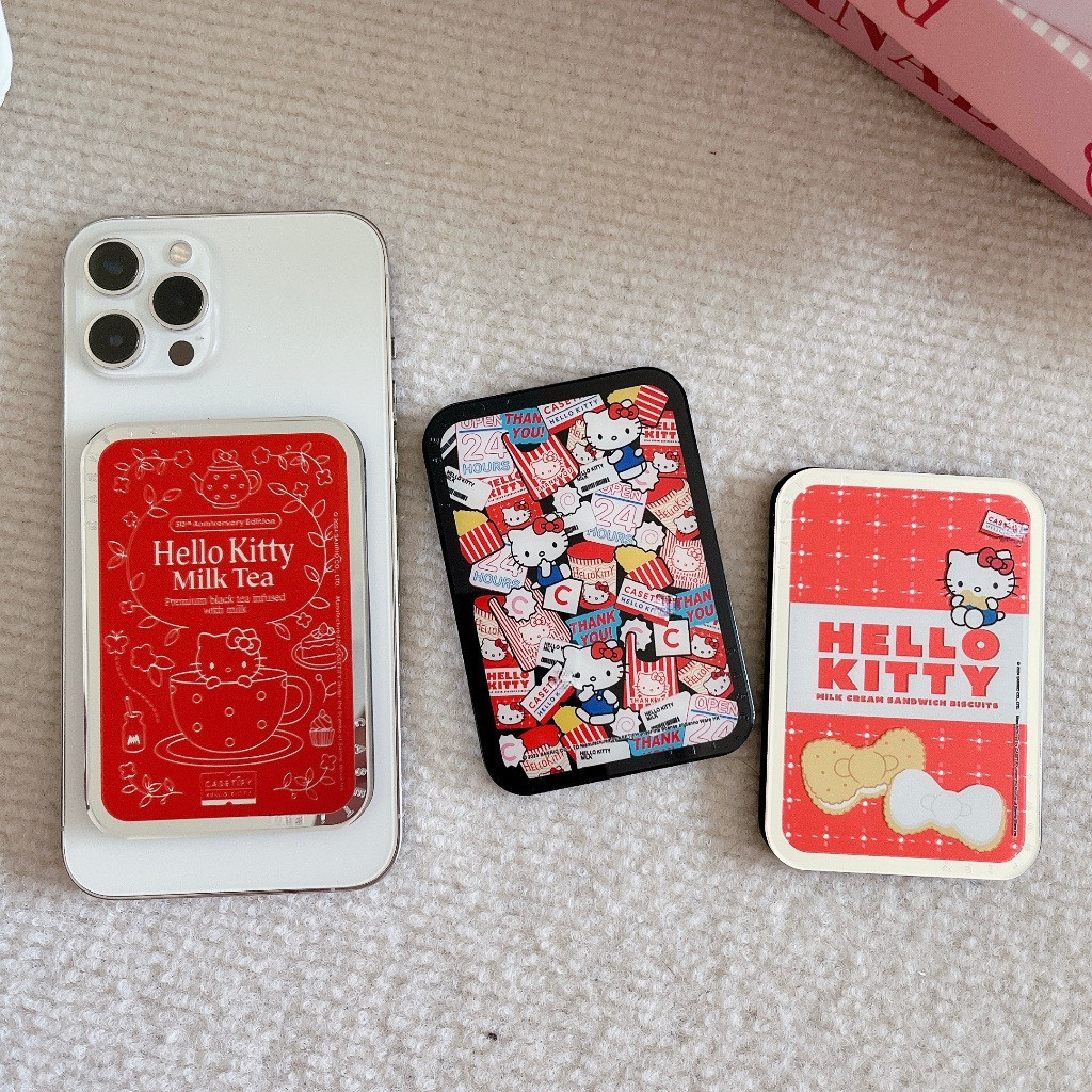 CatPhone KT HelloKitty吸磁 CardMobile镜面HolderAnniversary 手机支架 强力 MagneticHolder50th 03FH