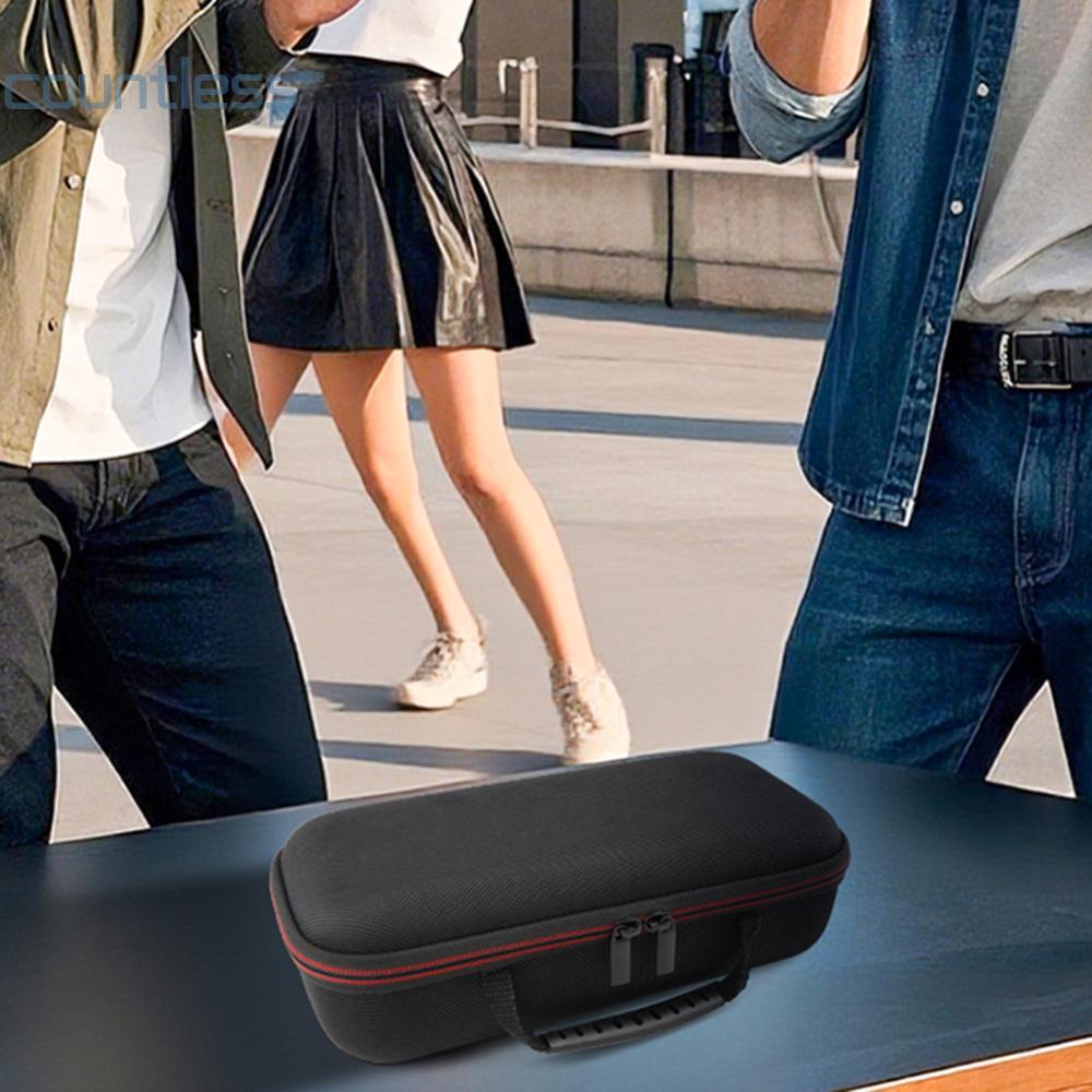 มือถือ Dual Mic กระเป๋าเดินทาง W/ซิป EVA กระเป๋าถือ EVA Hard Dual Wireless Mic กระเป๋าเก็บสําหรับ Du