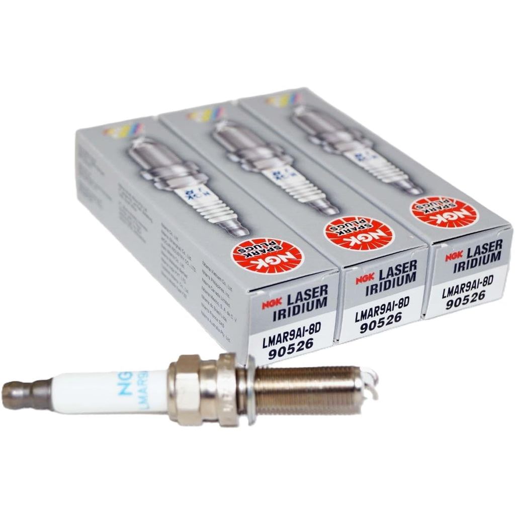 Can-Am Maverick X3 Turbo 2017-2022 NGK 90526 หัวเทียน LMAR9AI8D (3-PACK) - 415130363 715900492